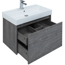 Комплект мебели для ванной Aquanet Nova Lite 75 242295 подвесной Дуб рошелье