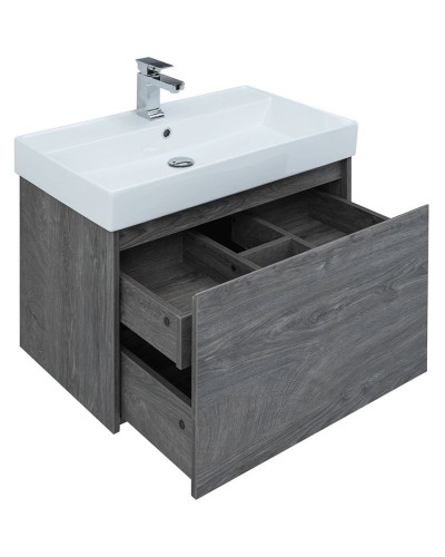 Комплект мебели для ванной Aquanet Nova Lite 75 242295 подвесной Дуб рошелье