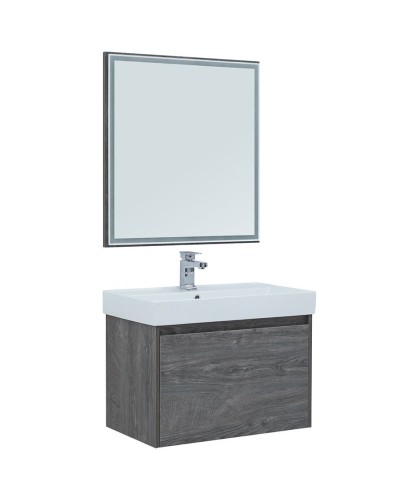 Комплект мебели для ванной Aquanet Nova Lite 75 242295 подвесной Дуб рошелье