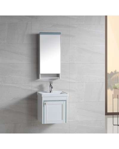 Комплект мебели для ванной River Sofia 405 BU 10000003960 Белый Голубой