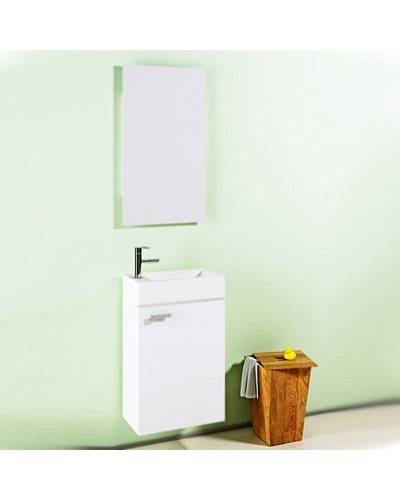 Комплект мебели для ванной Aqwella Мастер-Бокс Леон 40 Mb-L.00.04 Белый