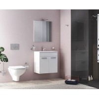 Комплект мебели для ванной Vitra Mia 60 75023 Белый глянец