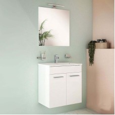 Комплект мебели для ванной Vitra Mia 60 75023 Белый глянец