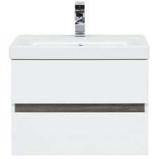 Комплект мебели для ванной Aquanet Беркли 60 258906 подвесной Белый Дуб рошелье