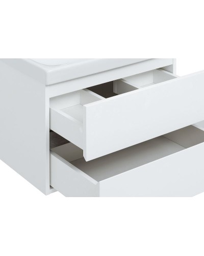 Комплект мебели для ванной Aquanet Беркли 60 258906 подвесной Белый Дуб рошелье