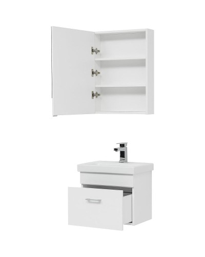 Комплект мебели для ванной Aquanet Нота 50 254063 Белый