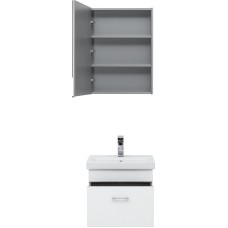Комплект мебели для ванной Aquanet Верона 50 254065 подвесной Белый
