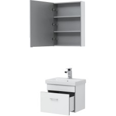 Комплект мебели для ванной Aquanet Верона 50 254065 подвесной Белый