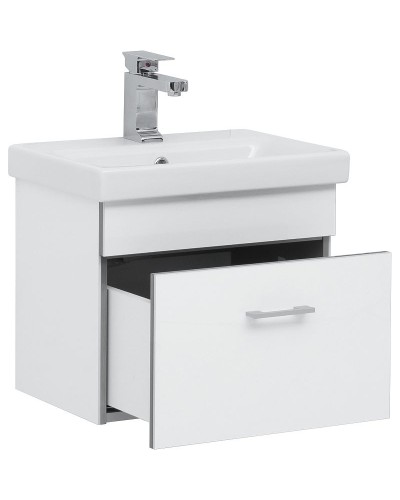 Комплект мебели для ванной Aquanet Верона 50 254065 подвесной Белый