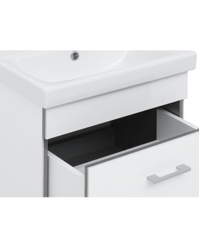 Комплект мебели для ванной Aquanet Верона 50 254065 подвесной Белый