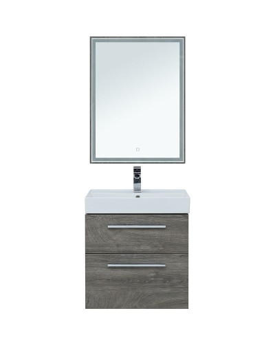 Комплект мебели для ванной Aquanet Nova 60 246281 подвесной Дуб рошелье