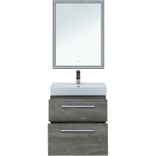 Комплект мебели для ванной Aquanet Nova 60 246281 подвесной Дуб рошелье