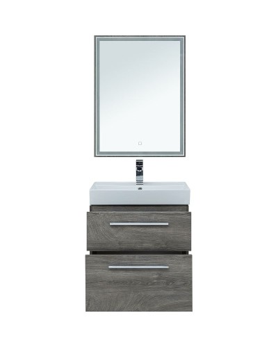 Комплект мебели для ванной Aquanet Nova 60 246281 подвесной Дуб рошелье