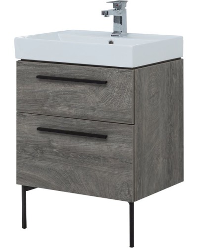 Комплект мебели для ванной Aquanet Nova 60 246281 подвесной Дуб рошелье