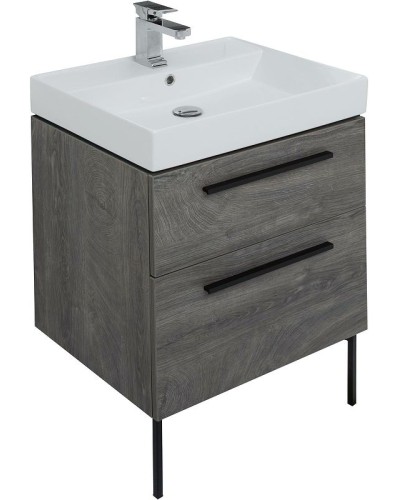 Комплект мебели для ванной Aquanet Nova 60 246281 подвесной Дуб рошелье