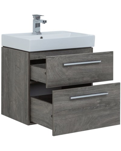 Комплект мебели для ванной Aquanet Nova 60 246281 подвесной Дуб рошелье