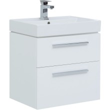Комплект мебели для ванной Aquanet Nova 60 246279 подвесной Белый глянец