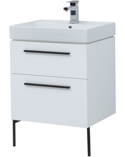 Комплект мебели для ванной Aquanet Nova 60 246279 подвесной Белый глянец