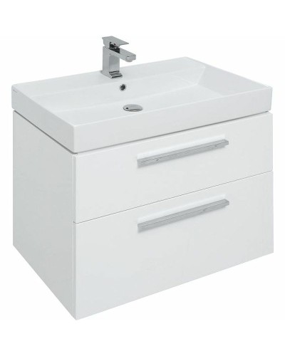 Комплект мебели для ванной Aquanet Nova 75 243255 подвесной Белый глянец