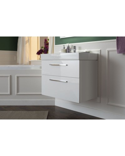 Комплект мебели для ванной Aquanet Nova 75 243255 подвесной Белый глянец