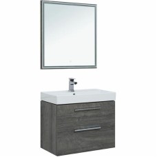 Комплект мебели для ванной Aquanet Nova 75 243251 подвесной Дуб рошелье