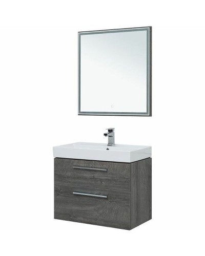 Комплект мебели для ванной Aquanet Nova 75 243251 подвесной Дуб рошелье