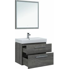 Комплект мебели для ванной Aquanet Nova 75 243251 подвесной Дуб рошелье