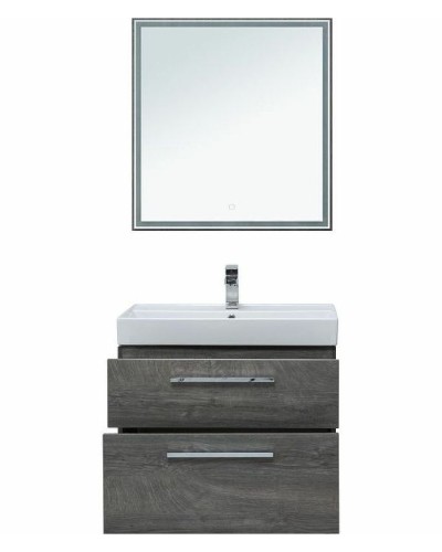 Комплект мебели для ванной Aquanet Nova 75 243251 подвесной Дуб рошелье