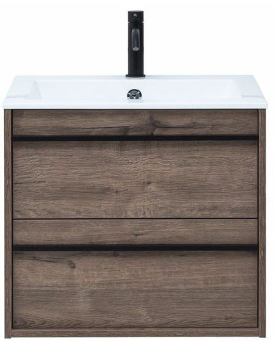 Комплект мебели для ванной Aquanet Lino 60 271952 подвесной Дуб Веллингтон