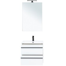 Комплект мебели для ванной Aquanet Lino 60 271951 подвесной Белый матовый