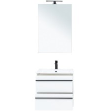 Комплект мебели для ванной Aquanet Lino 60 271951 подвесной Белый матовый