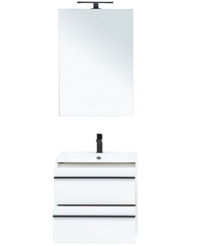 Комплект мебели для ванной Aquanet Lino 60 271951 подвесной Белый матовый