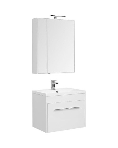 Комплект мебели для ванной Aquanet Августа 75 287683 подвесной Белый