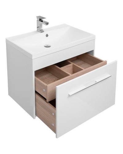 Комплект мебели для ванной Aquanet Августа 75 287683 подвесной Белый