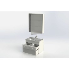 Комплект мебели для ванной Aquanet Августа 75 287683 подвесной Белый