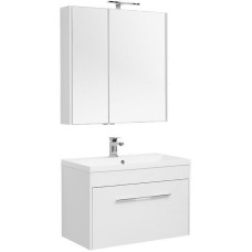 Комплект мебели для ванной Aquanet Августа 90 287685 подвесной Белый