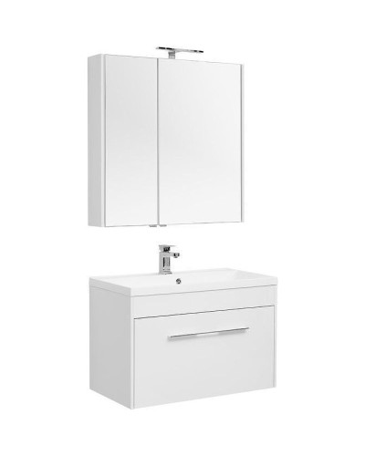 Комплект мебели для ванной Aquanet Августа 90 287685 подвесной Белый