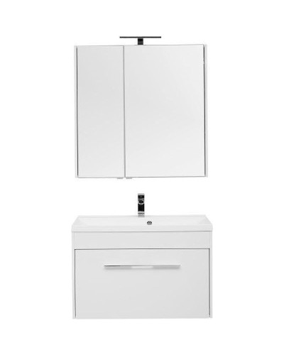 Комплект мебели для ванной Aquanet Августа 90 287685 подвесной Белый