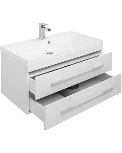 Комплект мебели для ванной Aquanet Нота 90 287702 подвесной Белый
