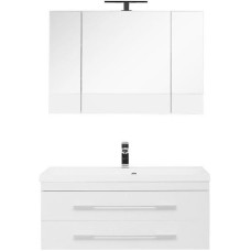 Комплект мебели для ванной Aquanet Нота 100 287696 подвесной Белый
