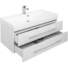 Комплект мебели для ванной Aquanet Нота 100 287696 подвесной Белый