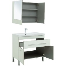 Комплект мебели для ванной Aquanet Верона 90 287661 Белый