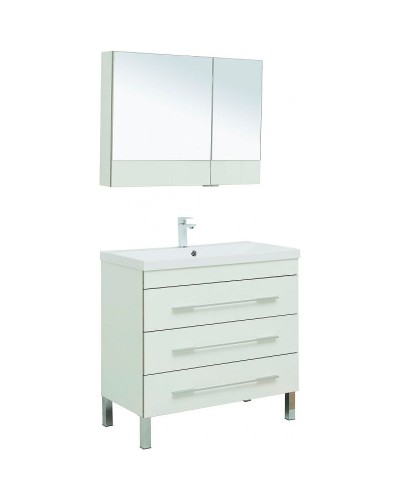 Комплект мебели для ванной Aquanet Верона 90 287660 Белый