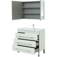 Комплект мебели для ванной Aquanet Верона 90 287660 Белый