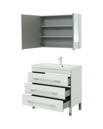 Комплект мебели для ванной Aquanet Верона 90 287660 Белый