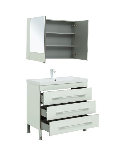 Комплект мебели для ванной Aquanet Верона 90 287660 Белый