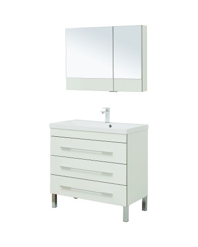 Комплект мебели для ванной Aquanet Верона 90 287660 Белый