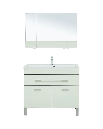 Комплект мебели для ванной Aquanet Верона 100 287654 Белый