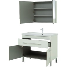 Комплект мебели для ванной Aquanet Верона 100 287654 Белый