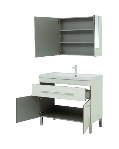 Комплект мебели для ванной Aquanet Верона 100 287654 Белый